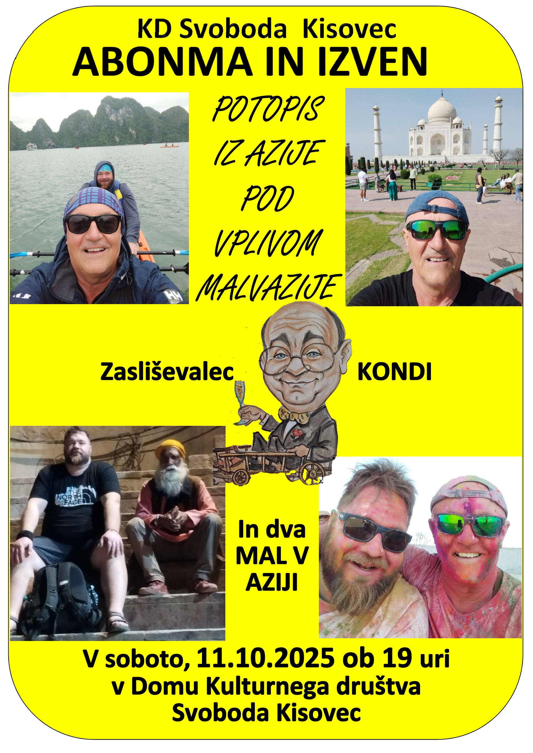 Potopis iz azije pod vplivom malvazije A3